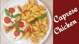 CAPRESECHICKEN  HOW TO MAKE CAPRESE CHICKEN  EASY amp DELICIOUS CAPRESE  HARUNS COOKING SHOW [upl. by Vivl]