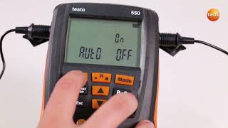 Testo 549 550 and 557 Basic Setup Instructional Video [upl. by Malti]