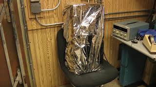 Testing Mylar Blanket for EMP Shielding [upl. by Franzen]