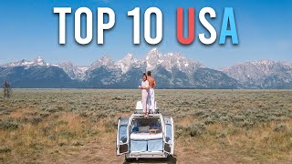 Top 10 Road Trip Destinations in the USA [upl. by Arni]