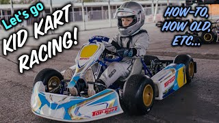 HOW TO GET STARTED IN KID KART RACING  Go Kart racing at 6years old  Learn how to start racing [upl. by Borras]