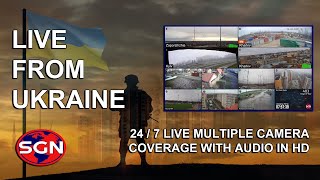 Live from Ukraine  247 Multiple Live Camera Views with Audio in HD May 4 2023 Day [upl. by Winshell924]