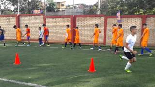 Entrenamiento Tecnico de futbol control y pase [upl. by Leilani494]