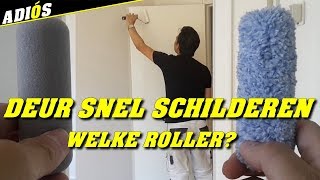 VLAKKE DEUR SNEL SCHILDEREN De Rollergrip Methode [upl. by Nerraf316]