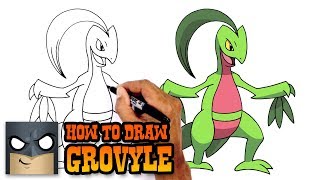 How to Draw Pokemon  Grovyle [upl. by Craner177]