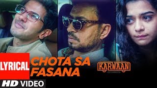 Saansein Video Song  Karwaan  Irrfan Khan Dulquer Salmaan Mithila Palkar  Prateek Kuhad [upl. by Ettenom]