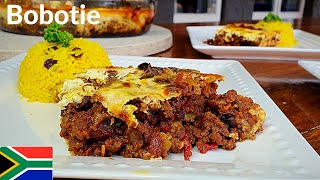 Bobotie  a Traditional South African Dish  Xman amp Co [upl. by Settle]