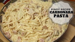 Creamy Carbonara Pasta  Christmas Recipe [upl. by Wil]