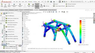 Beams in SolidWorks Simulation [upl. by Arais]