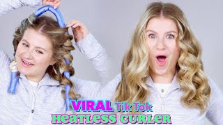 VIRAL TikTok HEATLESS Hair Curler [upl. by Malachi]