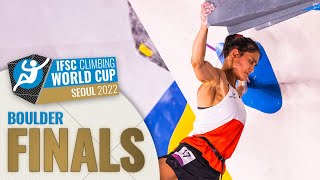 Boulder finals  Seoul 2022 [upl. by Nagear]