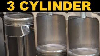 Inline 3 Cylinder Engine  Explained [upl. by Maddis]