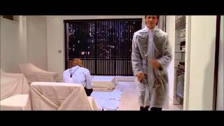 American Psycho  Funny Raincoat Scene [upl. by Pacian600]