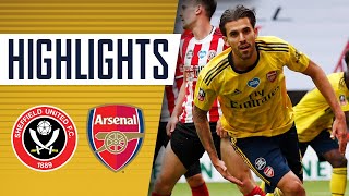 HIGHLIGHTS  Sheffield United 12 Arsenal  Emirates FA Cup [upl. by Naeruat]