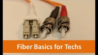 Fiber Optic Basics for Field Techs [upl. by Llerud]