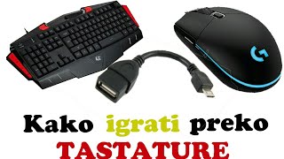 Kako igrati igrice na telefonu sa tastaturom misom [upl. by Madda747]