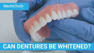 How to whiten yellowed false teeth amp dentures [upl. by Ymaj]