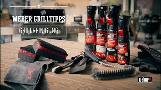 Weber Grill  Grilltipps  Grillreinigung und pflege [upl. by Eyaj]