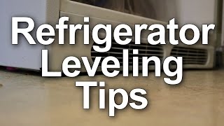 How to Adjust Refrigerator Doors so they Close Properly [upl. by Rena739]