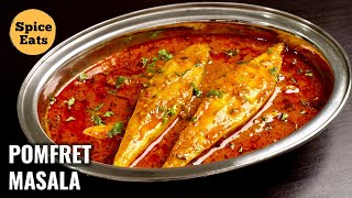 POMFRET FISH CURRY  POMFRET MASALA CURRY  POMFRET FISH MASALA [upl. by Nema]