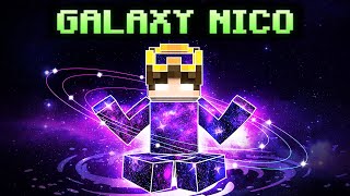 Turning Into GALAXY Nico In Minecraft [upl. by Irat836]