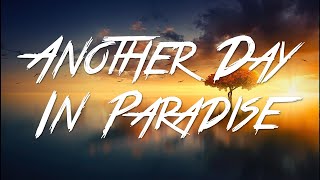 Another Day In Paradise  Phil Collins Lyrics HD [upl. by Iren]