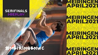 IFSC World Cup Meiringen 2021  Boulder semifinals [upl. by Achilles]