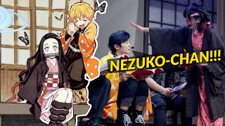 Compilation of Zenitsus voice actor screaming Nezukochan Part 2 [upl. by Schwejda]