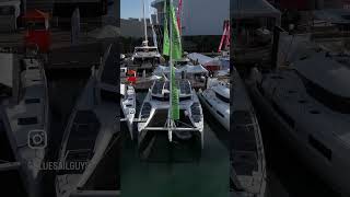 Windelo 50 Yachting Performance Catamaran at The Miami International Boat Show catamaransailing [upl. by Eniarol]