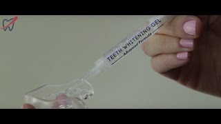 Teeth Whitening Syringe and Tray Instructions [upl. by Auhel]