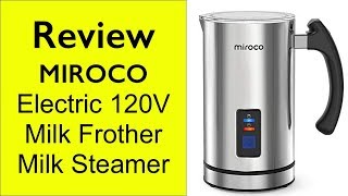 Review Miroco Milk Frother  How to make froth milk at home [upl. by Shelagh]