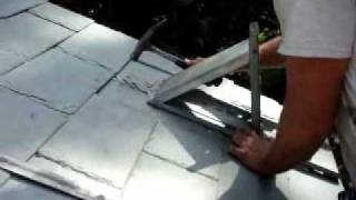 How to Use Roof Brackets on a Slate Roof [upl. by Rivkah]