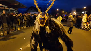 Krampuslauf 2023 Die furchteinflößende Tradition der Perchten [upl. by Enitsua]