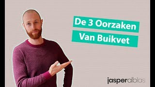 De 3 Oorzaken van Buikvet en hoe je ervan afkomt [upl. by Einnos]