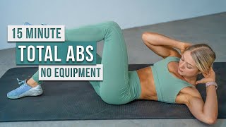 Day 13  15 MIN Strong ABS WORKOUT  Core Strength No Equipment No Repeat [upl. by Carlita]