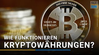 Bitcoin amp Ethereum erklärt So funktionieren Kryptowährungen 12 [upl. by Rabkin]