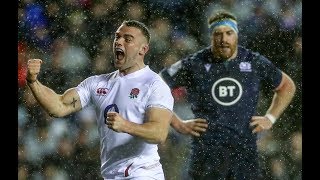 Extended Highlights Scotland v England  Guinness Six Nations [upl. by Diena670]