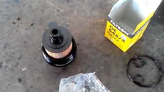 OPEL MERIVA 17CDTI HOW TO CHANGE OILOIL FILTER AND AIR FILTER [upl. by Annaeed343]