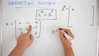 Hermitian Matrix  Linear Algebra  Very easy [upl. by Stroup]