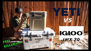 YETI vs IGLOO IMX 70 Quick Review Worth the Buy [upl. by Ahtelra545]