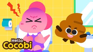 💩 Poo in the Toilet  Habits Songs  Potty Training  Kids Songs  Dinosaurs  Hello Cocobi [upl. by Mark]