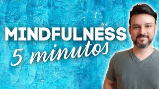 Mindfulness 5 MINUTOS Meditação Guiada Prática Poderosa [upl. by Sheba]