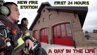 First 24 Hours in a New Fire Station  A Day in the Life [upl. by Morrissey]