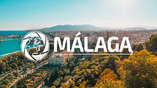 Malaga  Spain 4k  Travel Video [upl. by Xenia]