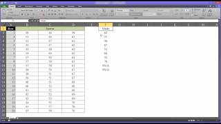 Multiple Mode MODEMULT Function in Excel [upl. by Yesoj736]