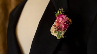 Easy NoPin Boutonniere [upl. by Rolph]