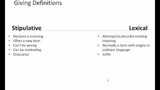 Types of Definitions [upl. by Rochell]