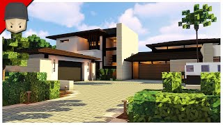 The Best Minecraft Modern House [upl. by Sarene]