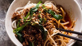 Dan Dan Noodles Spicy Sichuan Noodles [upl. by Noira554]