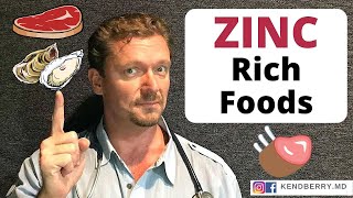 7 ZINC Rich Foods BioAvailable Zinc 2024 [upl. by Octavius267]